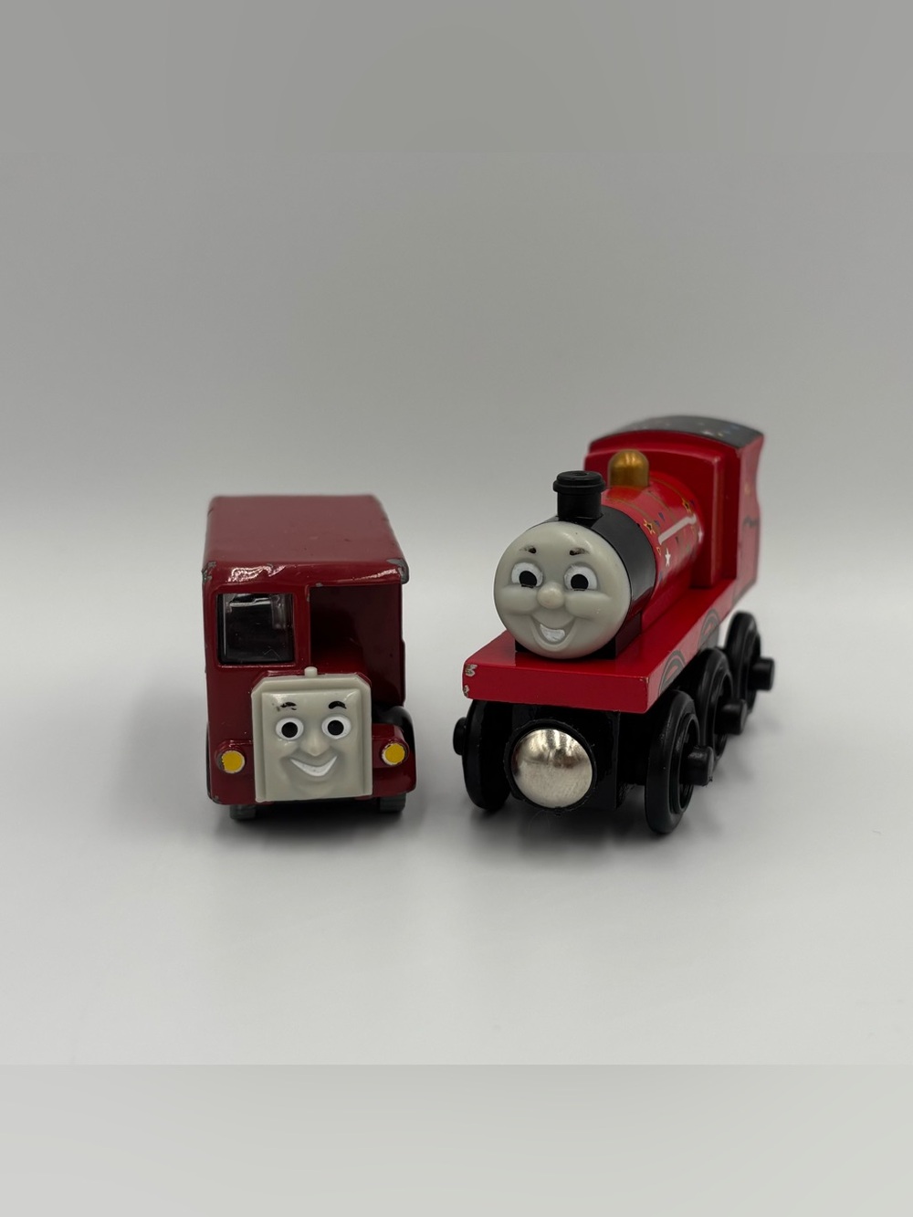 RARE Vintage Thomas the Train & Friends Bertie Bus + Celebration James Toy Lot
